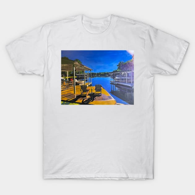 View from the Lake House T-Shirt by gjspring